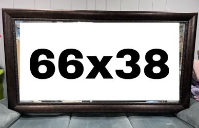 Wall Mirror Dad Chocolate Border 66x38