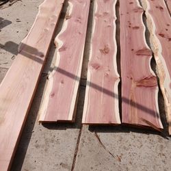 RED CEDAR SLABS AND MORE 