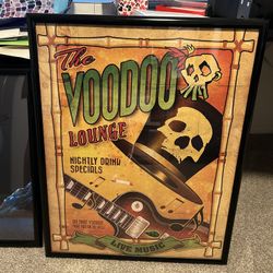 Tiki Wall Art Framed 