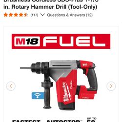 New Milwaukee M18 Fuel Rotohammer