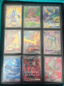 Pokemon Full art rare cards All NM