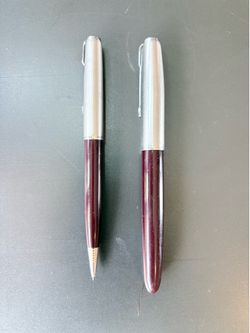 Vintage Parker 51 Fountain Pen and Mechanical Pencil Set