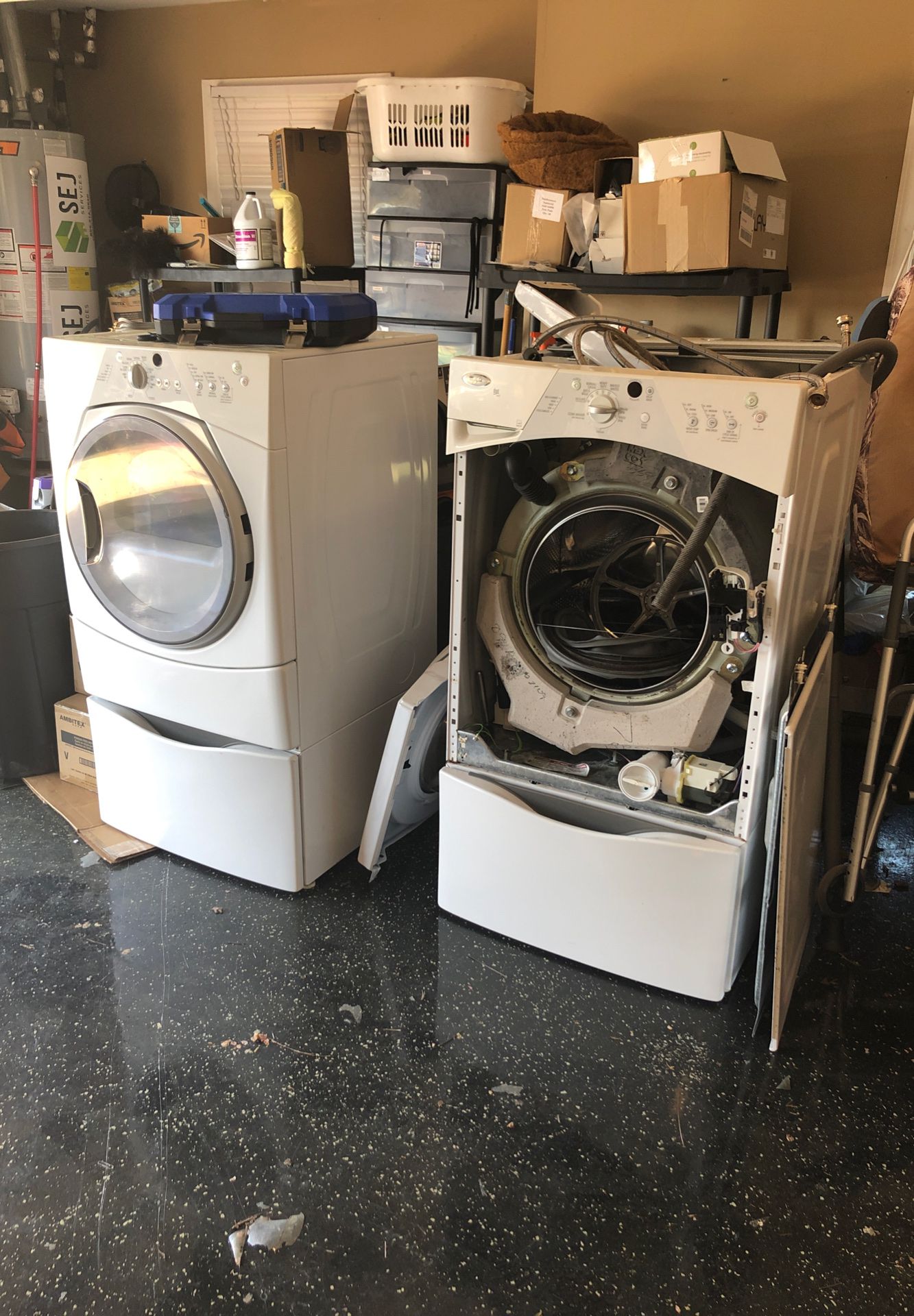Whirlpool Duet Sport Washer Dryer Set