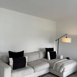 WEST ELM SECTIONAL COUCH 