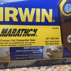 Carpenter Saw IRWIN