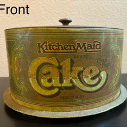 Vintage Kitchen Maid Cake Tin