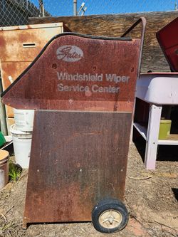 Antique Wind Sheild Washer Station