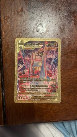 Duraludon VMax Golden Pokemon Card
