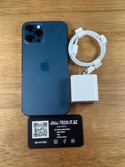 📱 iPhone 12 Pro Max | 128GB | Pacific Blue | Unlocked (Any Carrier)