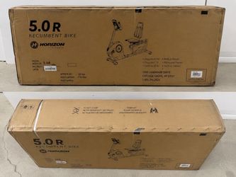 Horizon Fitness 5.0R Recumbent Bike – Brand New in Box