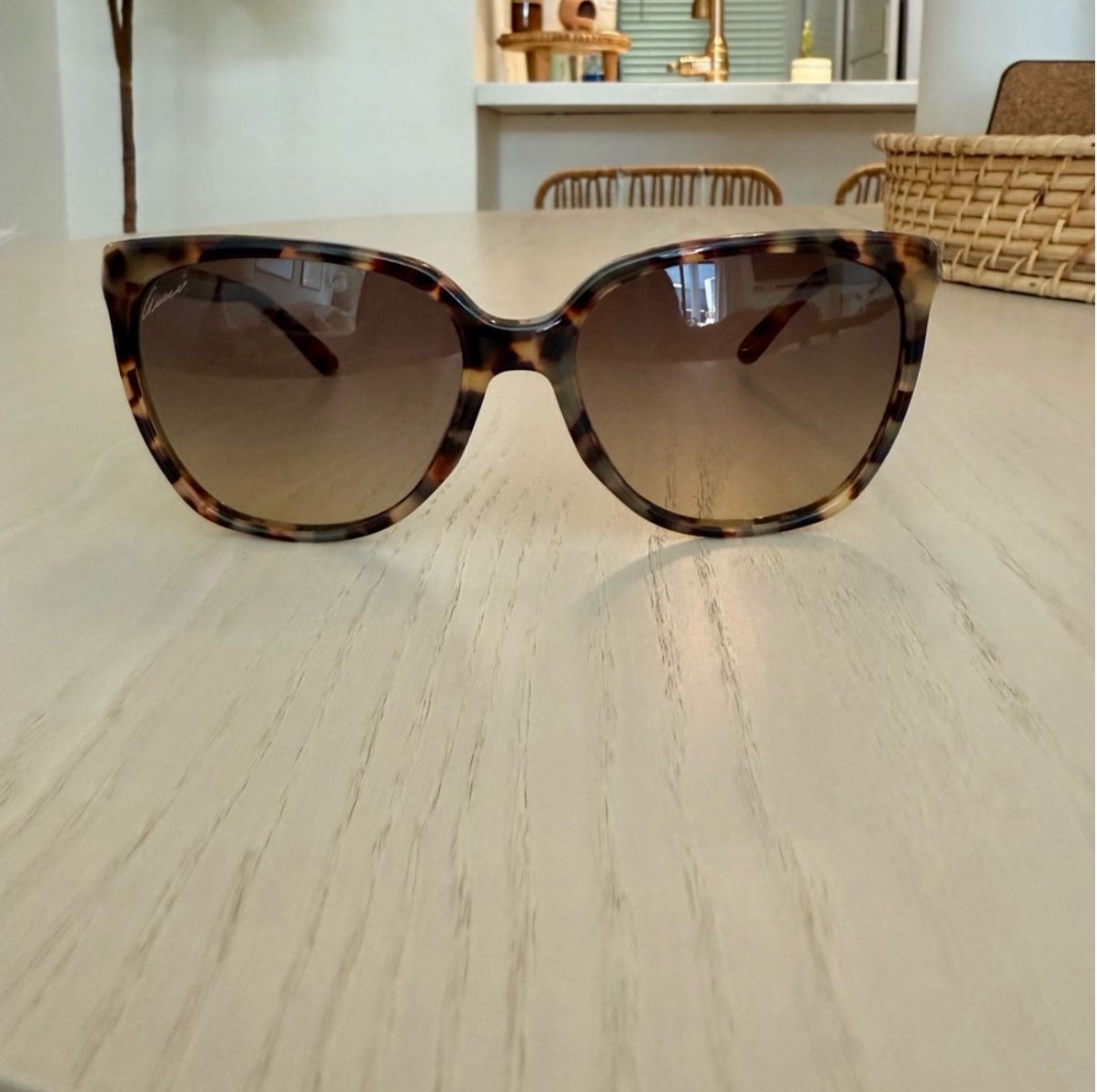 Gucci Tortoiseshell Sunglasses