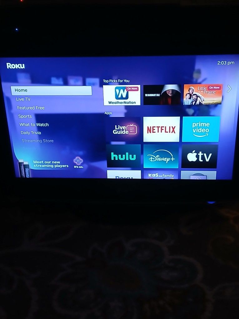Smart TV $ 50.00