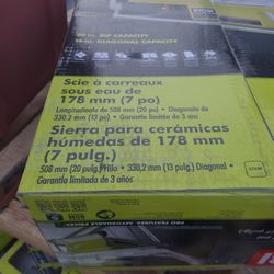 Exclusive
RYOBI
7 in. 4.8 Amp Tabletop Tile Saw