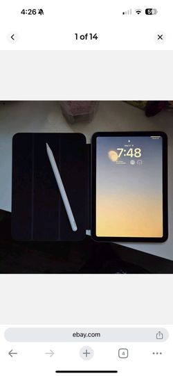 iPad Mini 6th Generation with Apple Pencil And Case