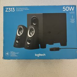 Logitech Z313 50watt Speakers And Subwoofer