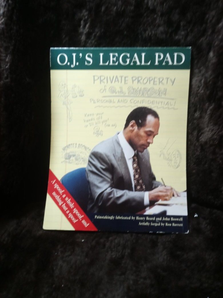 OJ's Legal Pad (1995)