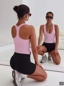 Pink Gym Top