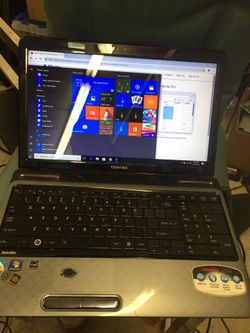 Toshiba satellite L755, intel Pentium B940, 2ghz 320gb 4gb win 10