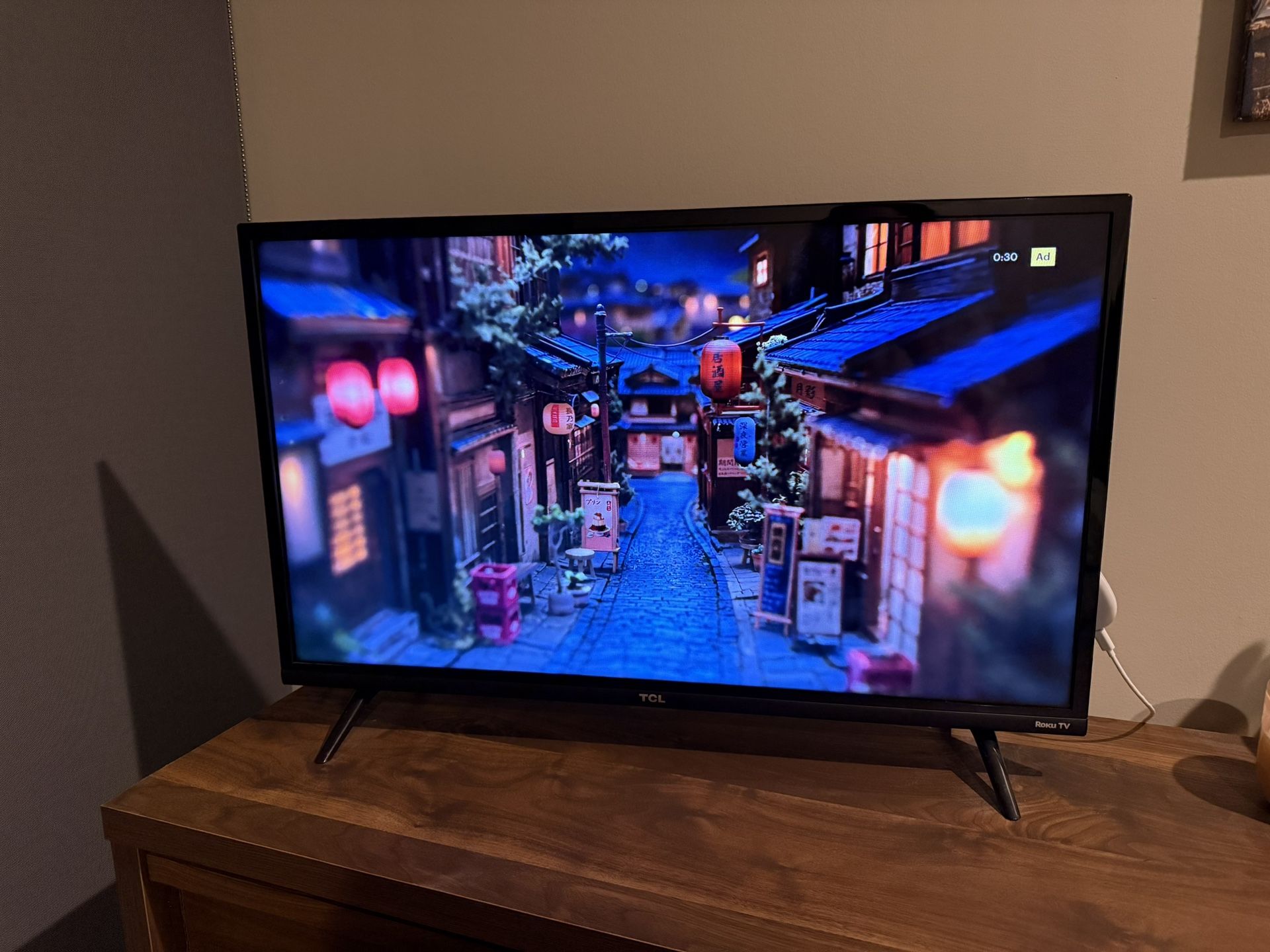TCL 32” Tv With Google Attachment