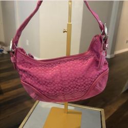 RARE Hot Pink Coach Soho 