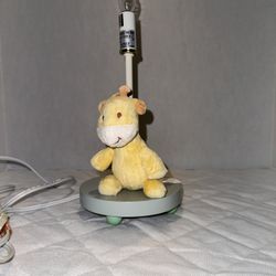 Giraffe lamp for baby’s room. No shade. 