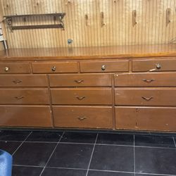 Wood Dresser 