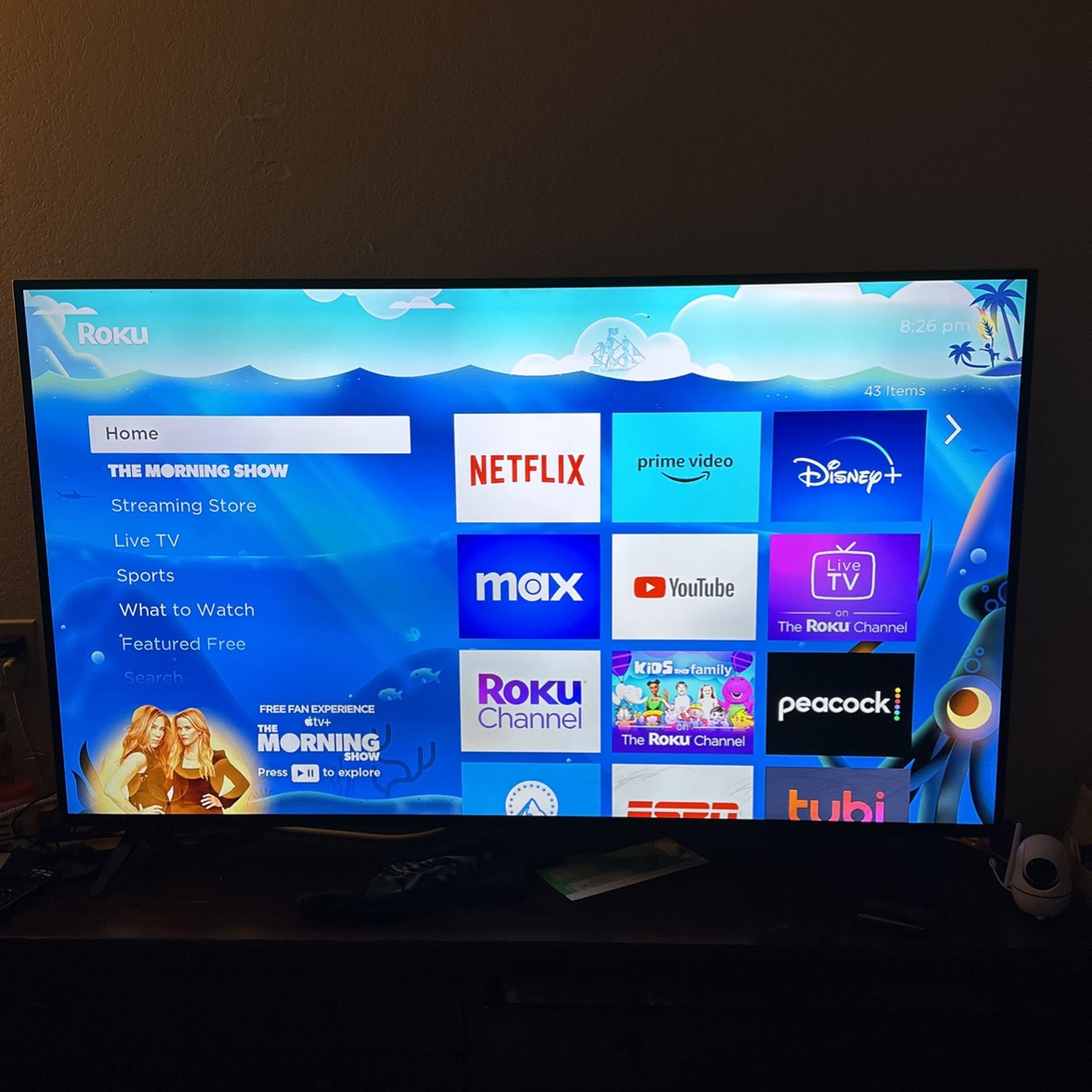 2017 4K 65in Tv With Roku Stick 