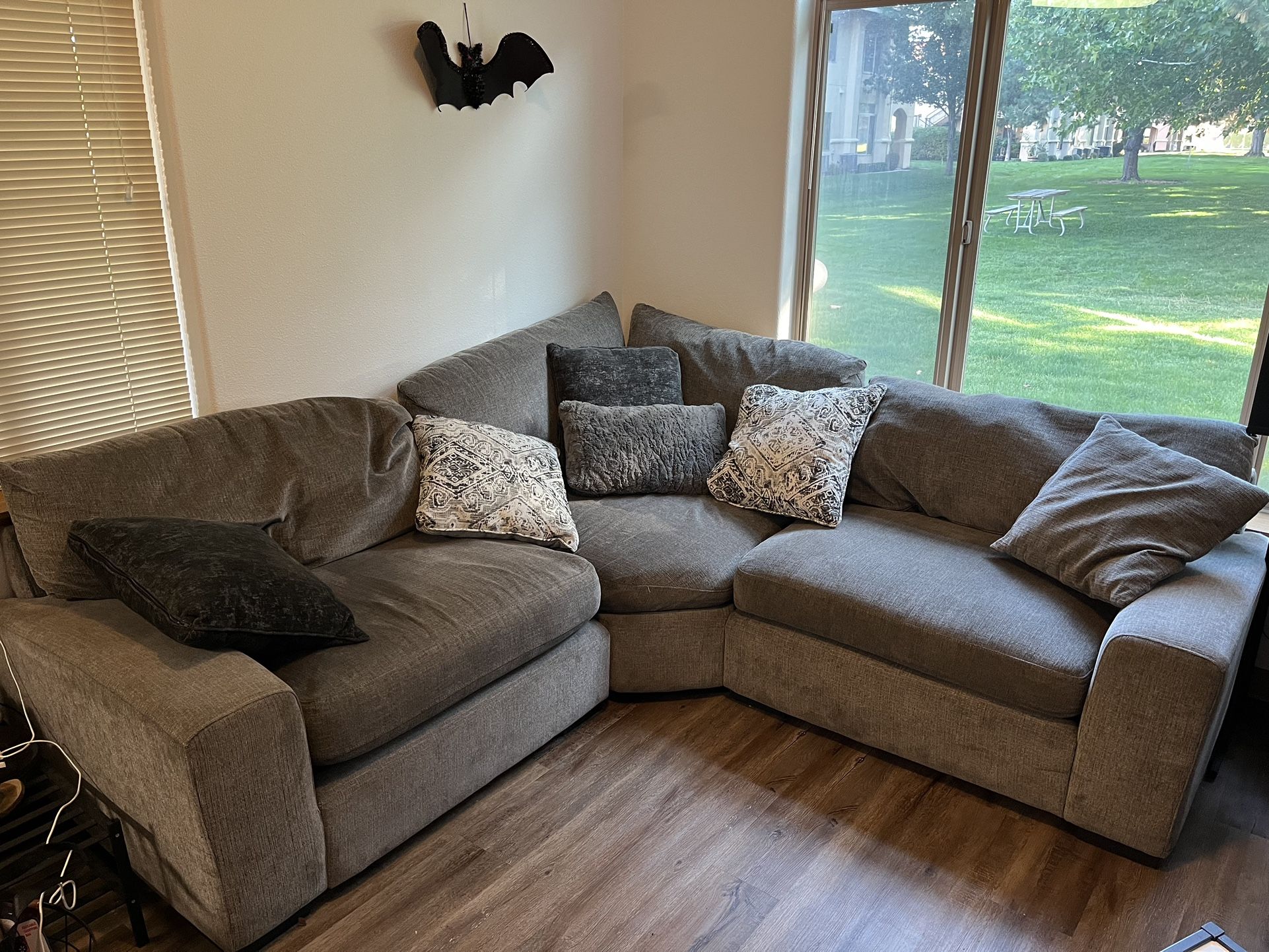 Grey Sectional Couch