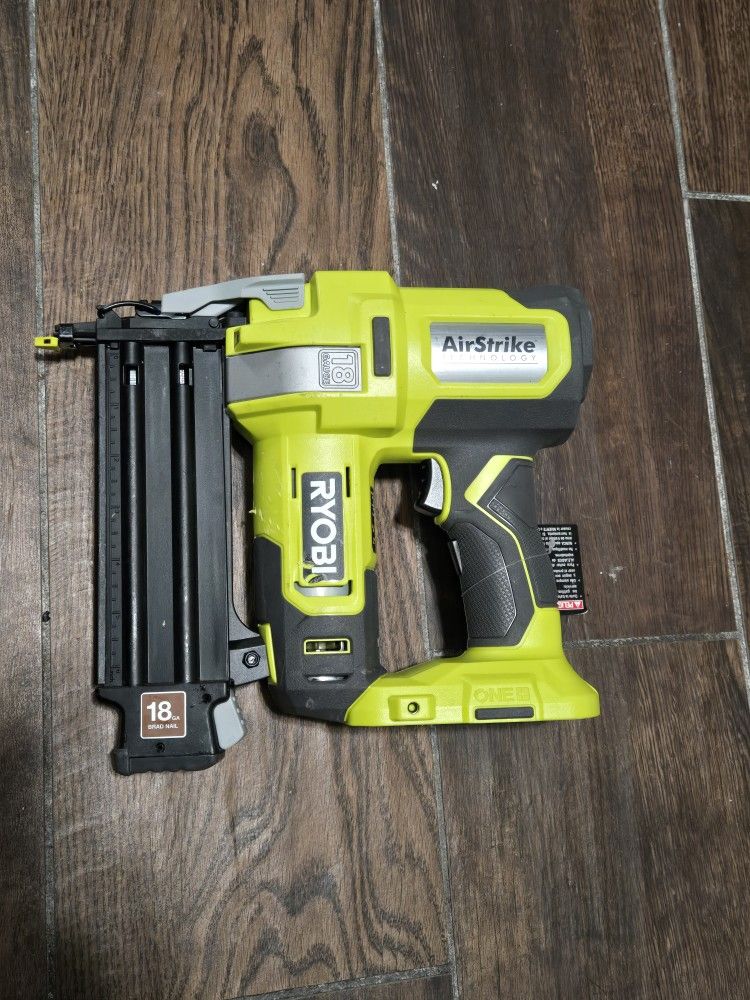 RYOBI ONE+ 18V 18-Gauge Cordless AirStrike Brad Nailer P321 (Tool Only) NEW