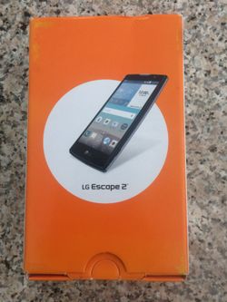 LG Escape 2 phone Brand new with case