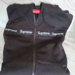 Supreme Zip Up Hoodie 