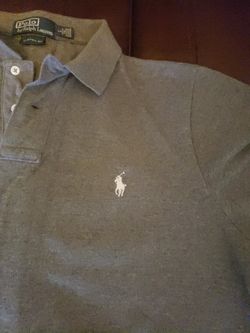 Polo SS Gray Shirt
