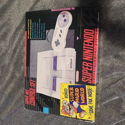 Rare Super Nintendo In Box 