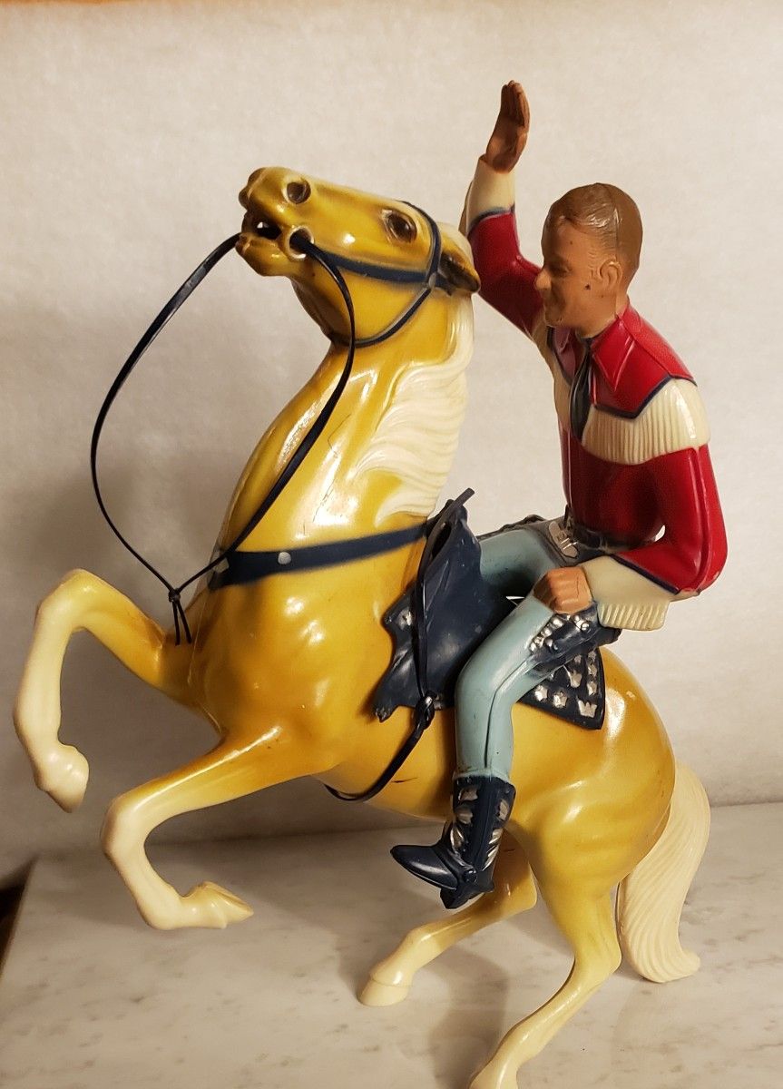 Vintage ROY ROGERS and TRIGGER Toy
