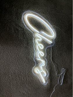 Cheers led sign