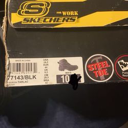 Men’s Sketchers Steel Toe Boots