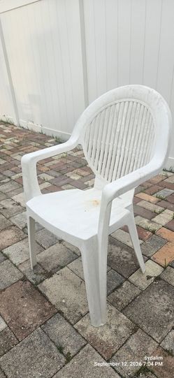 Free plastic chair