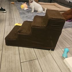 Pet dog stairs rigid plastic