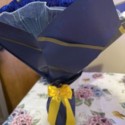 Ramo De Rosas Eternas Con Luces