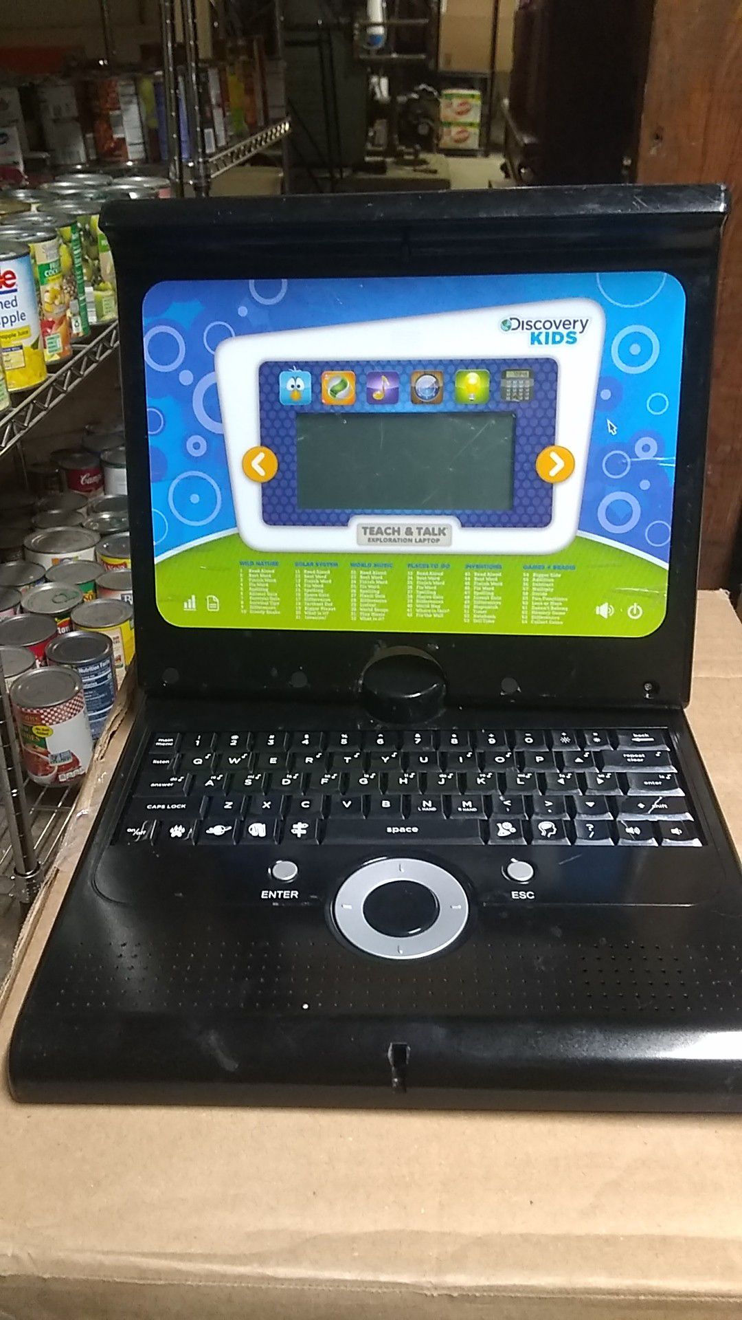 Discovey Kids Teach and Talk laptop
