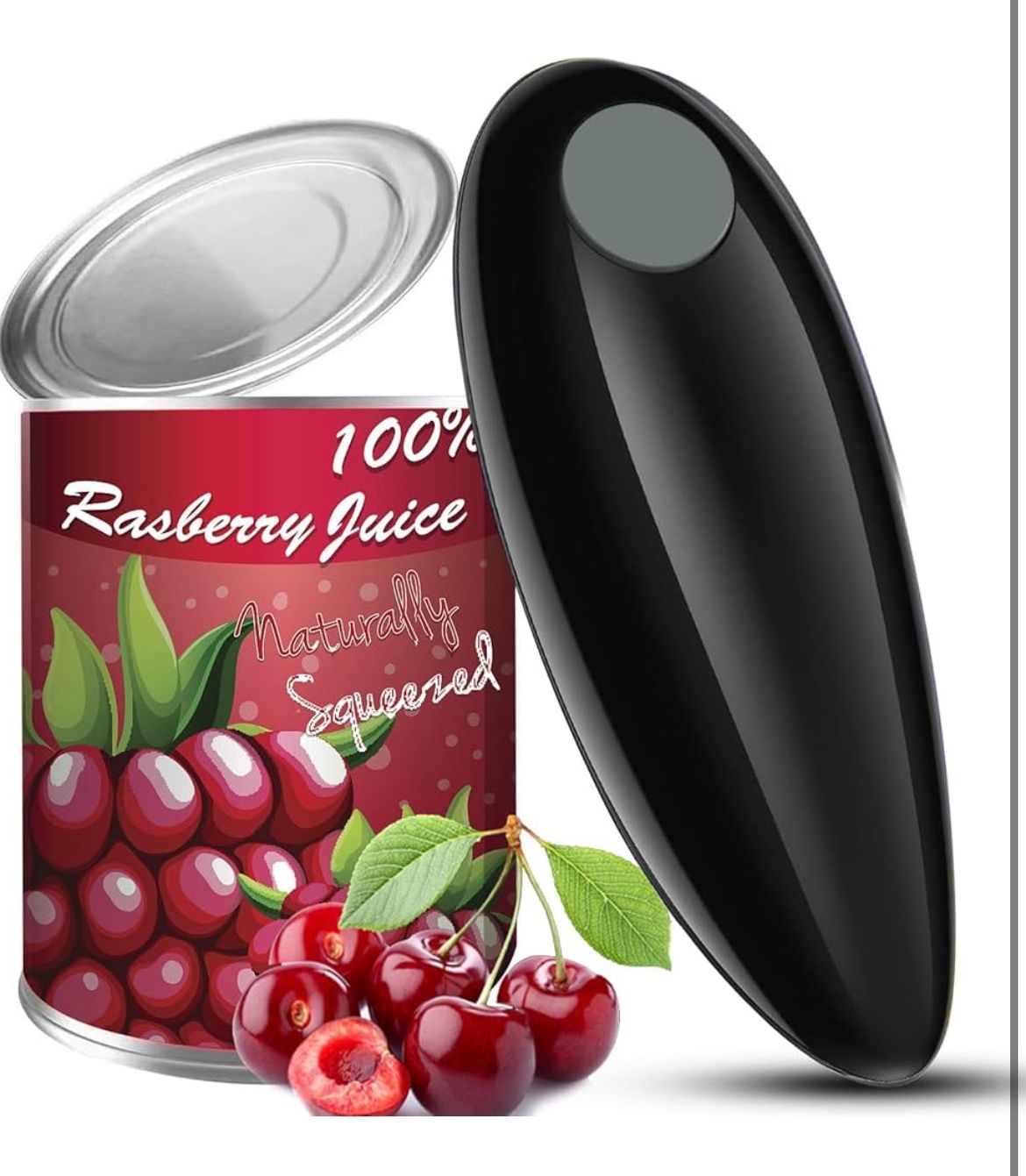 Electric Can Opener, One-touch Automatic Can opener, Handheld opener and Smooth Edge Kitchen Gadget Can Openers for Seniors with Arthritis