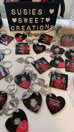 Personalized keychains memorial KEYCHAIN