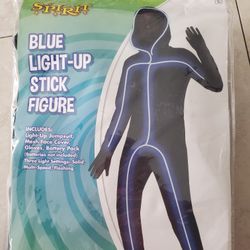 Spirit Blue Light Up Stick Figure Size 3+