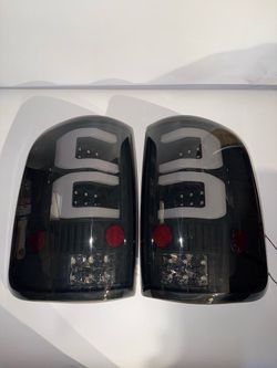2004 to 2008 Ford F150 Smoked LED Reverse Lamps Taillights micas Calaveras