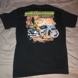 Vintage Large Jamaica Harley Davidson Shirt