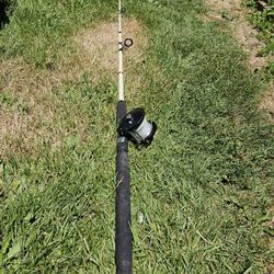 Fishing rod and reel. $30