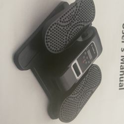 Under Desk Elliptical Machine, Electric Seated Pedal Exerciser, Mini Elliptical Leg Exerciser with Remoter, 12 Level Speeds, 