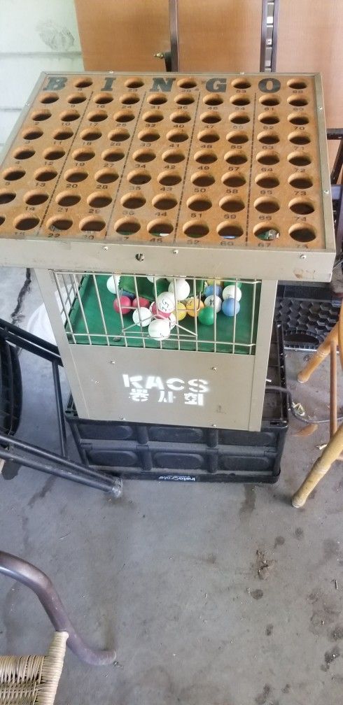 Bingo King Joe Blower Bingo Machine