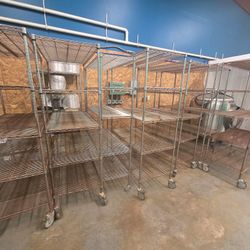 Steel Wire Shelving Uline and HDX