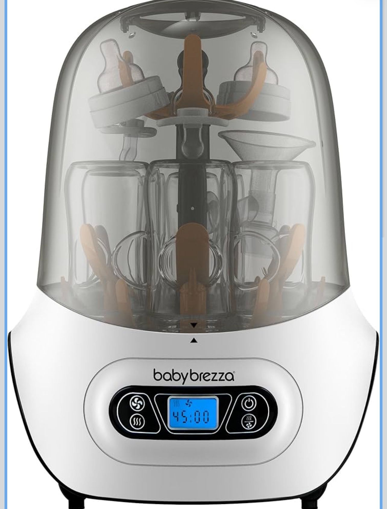 New Baby Brezza Baby Bottle Sterilizer and Dryer Machine
